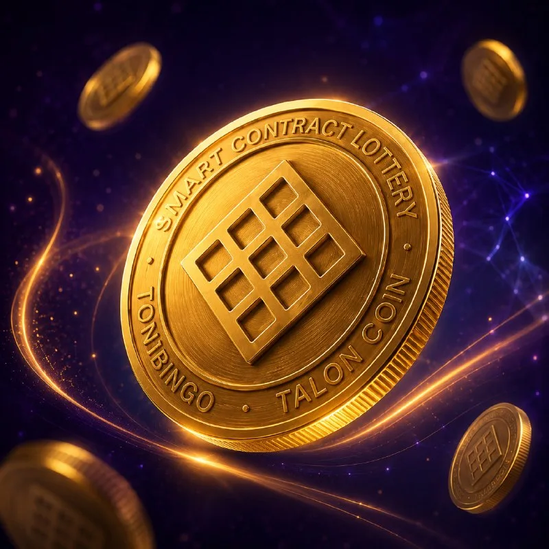 Монета TALON из официального канала TONBINGO
